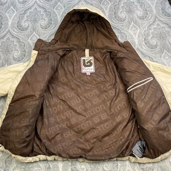 Womens Burton Hooded Quilted Jacket - Picture 3 of 8